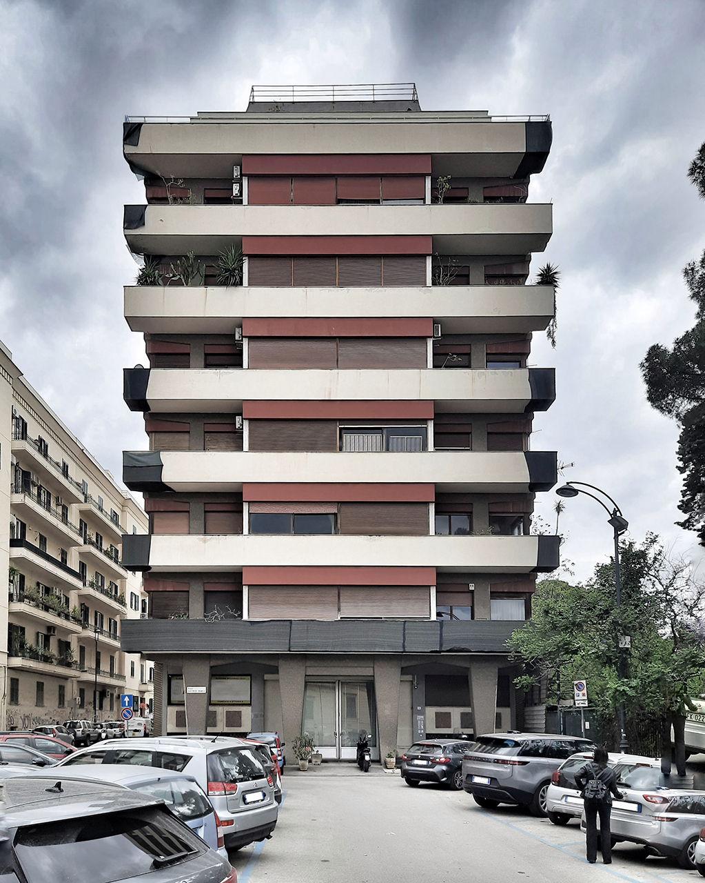 Vista da Piazza Mameli