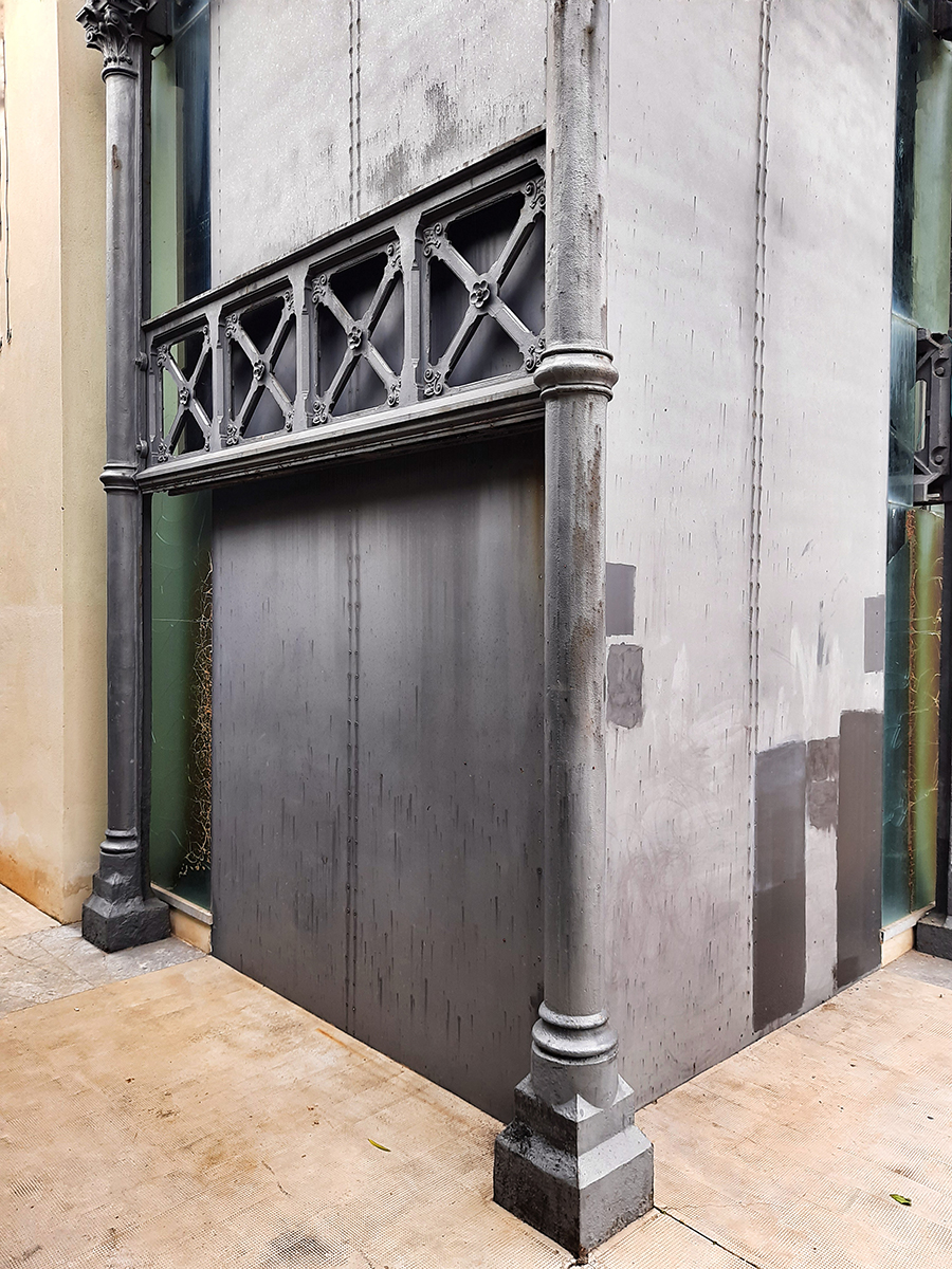 Soluzione d'angolo, dettaglio