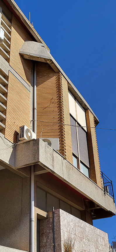 Dettaglio prospetto laterale