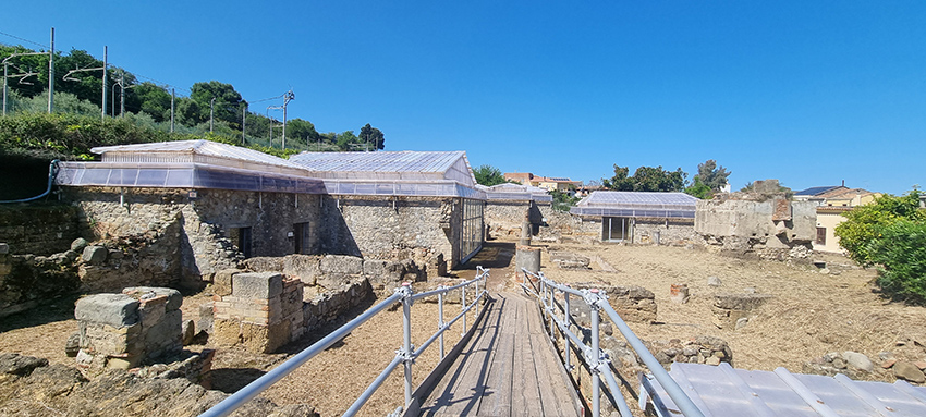 Veduta generale del complesso archeologico
