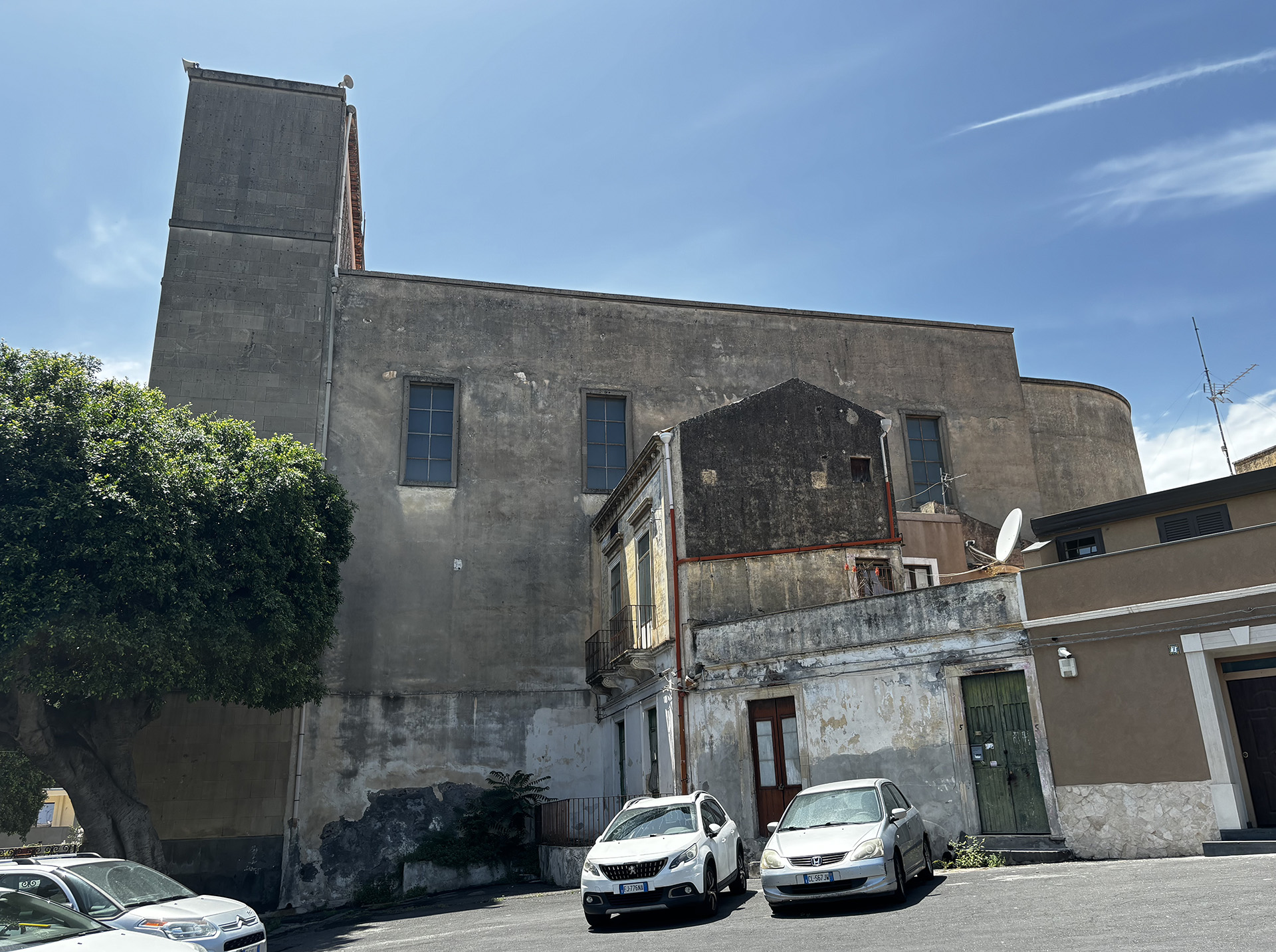 Vista laterale