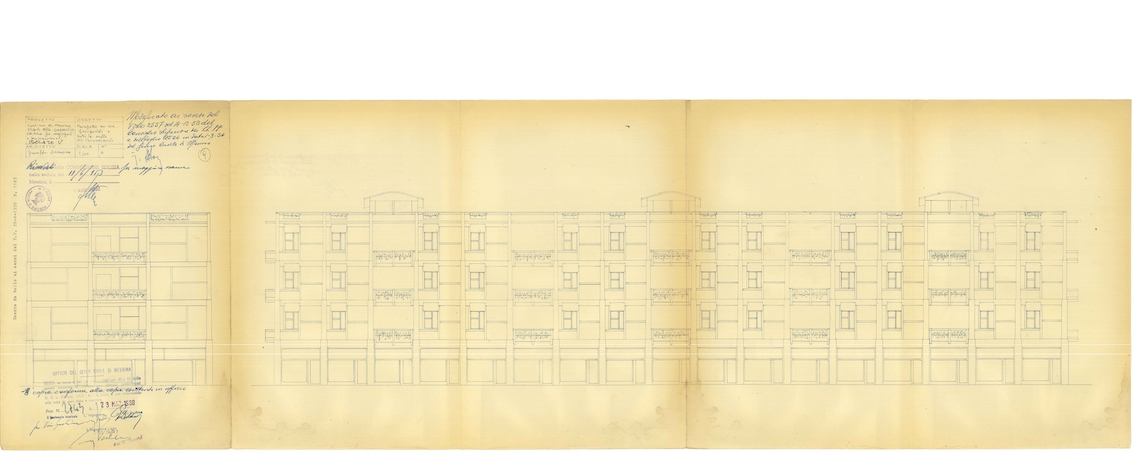 Prospetto via Garibaldi 