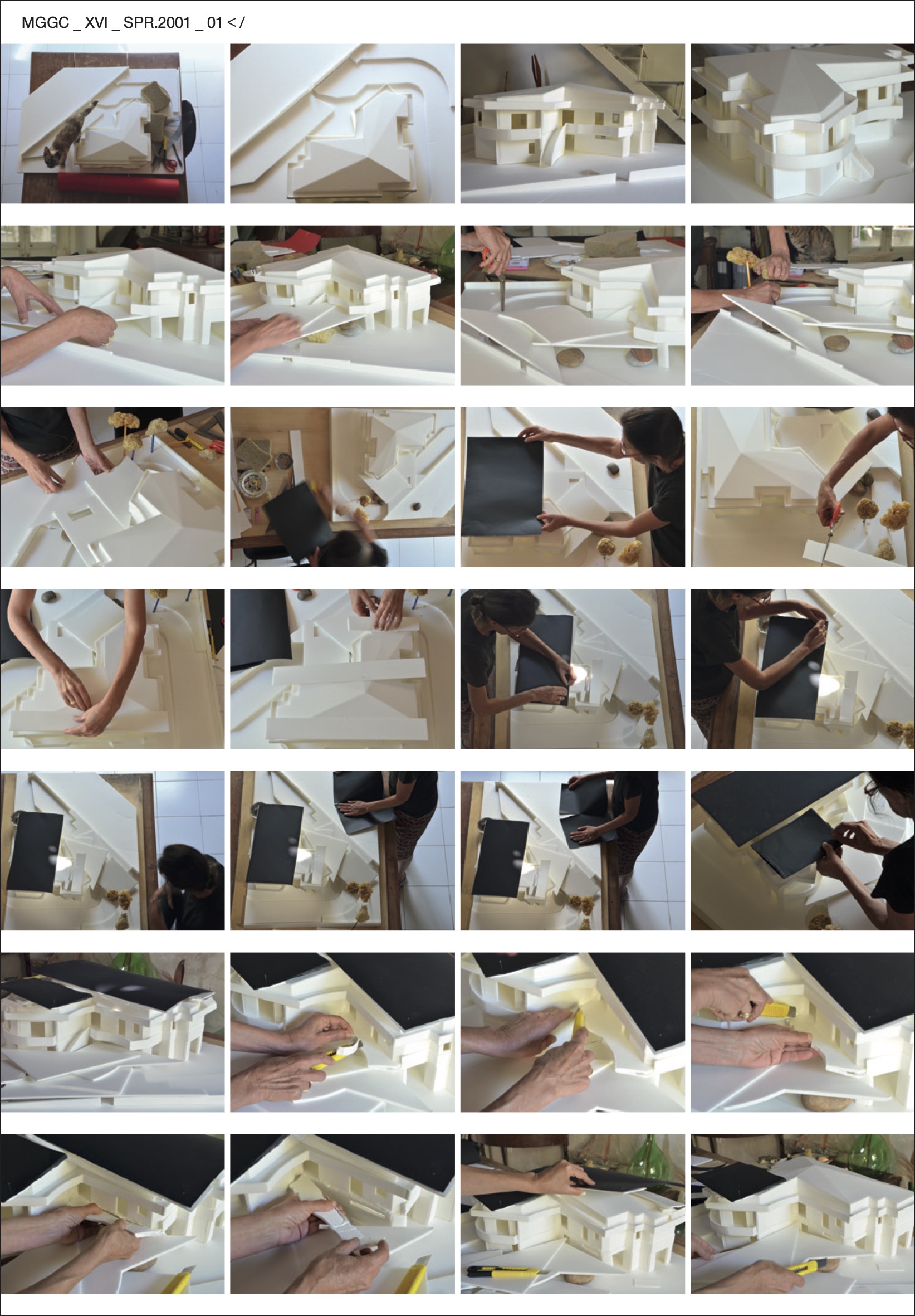 Sequenza di fotografie - modello