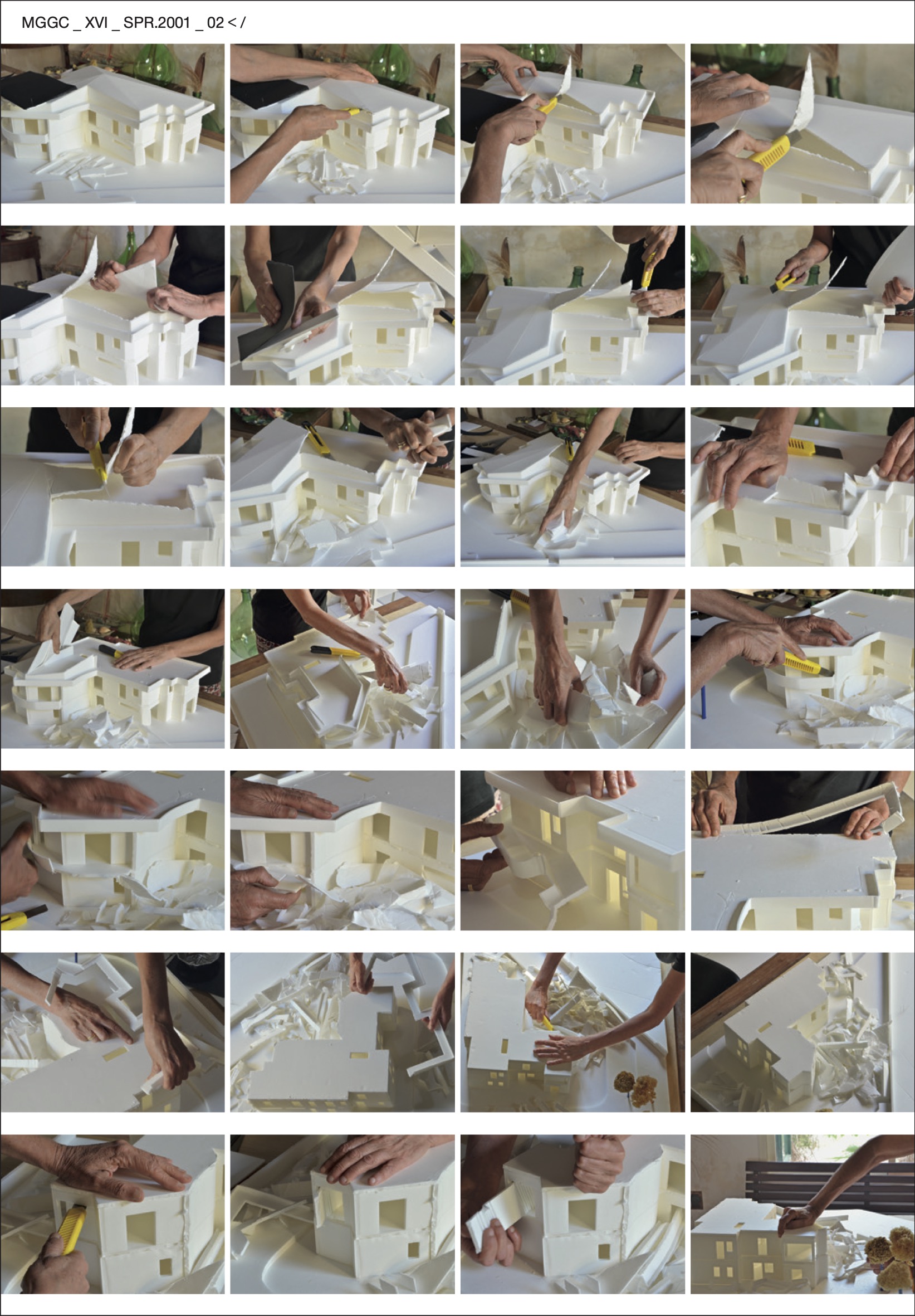 Sequenza di fotografie - modello