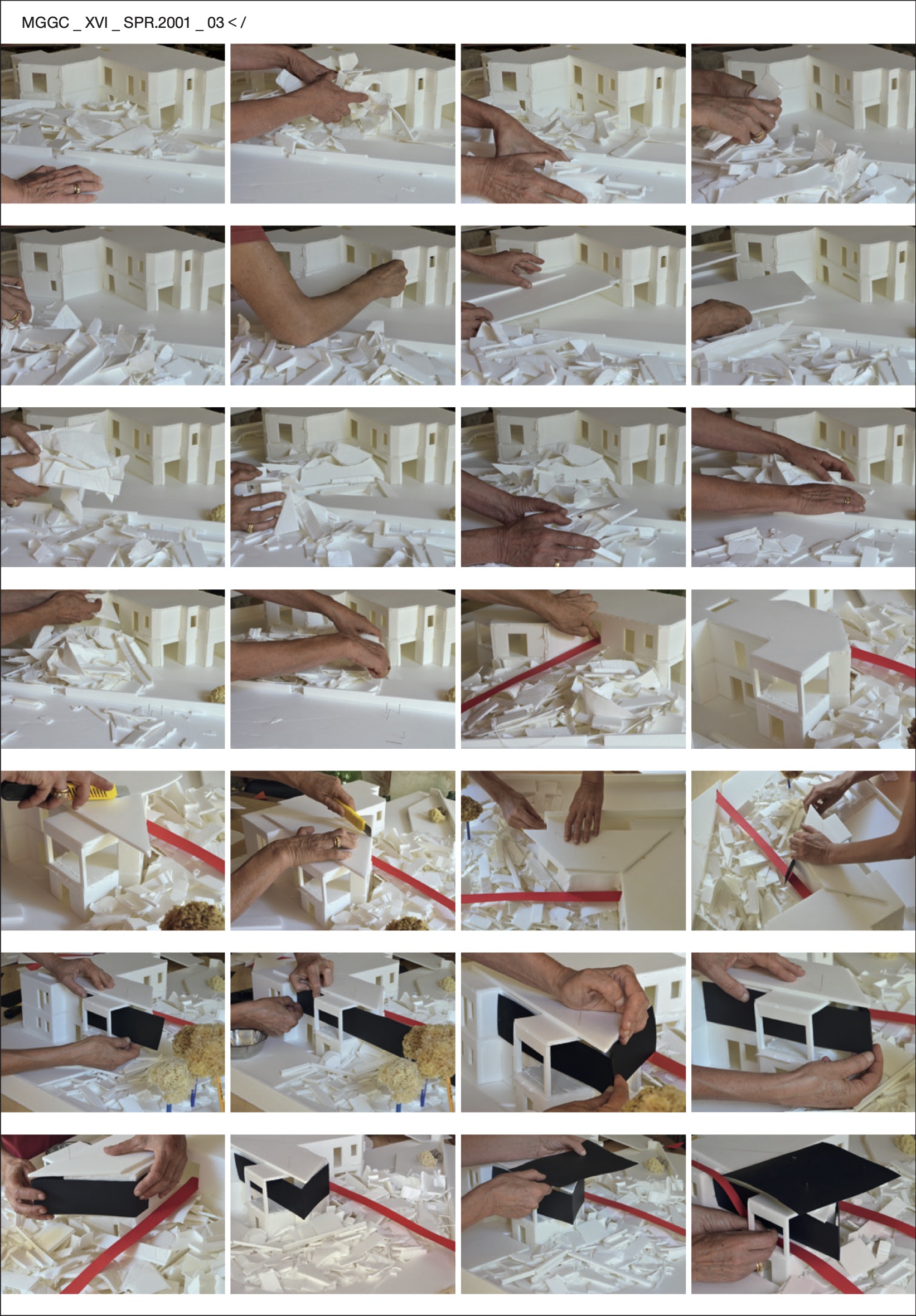 Sequenza di fotografie - modello