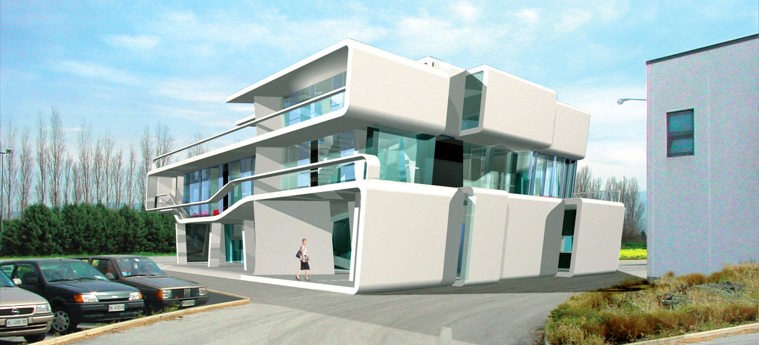 rendering d'esterno