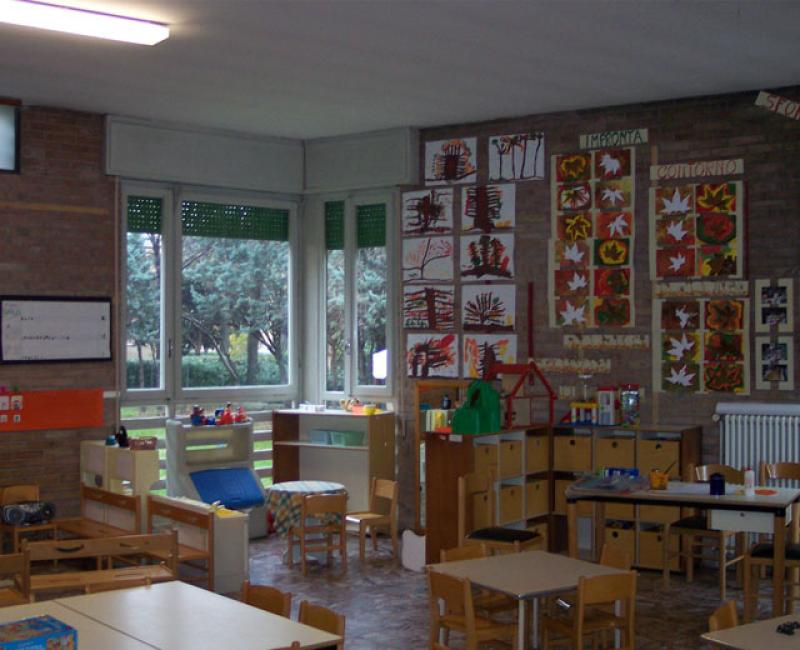 Vista interna di un’aula