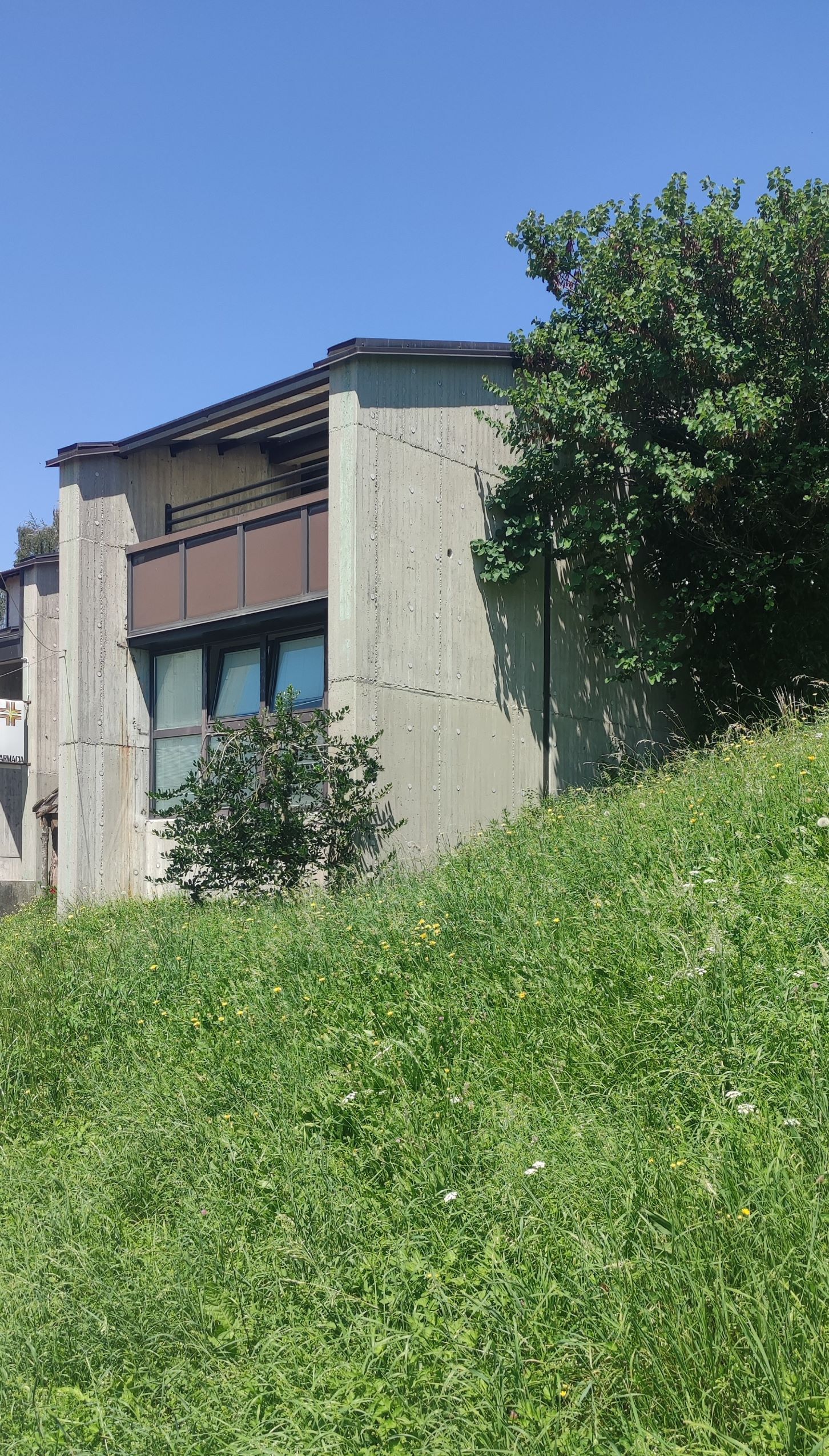 Dettaglio di uno dei settori dell'edificio