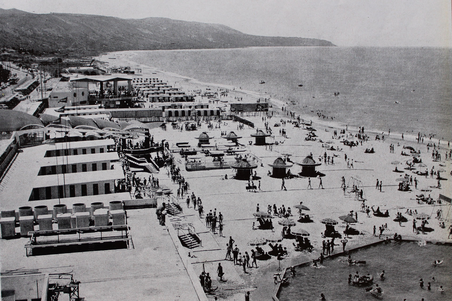 Lido di Mortelle e adiacente Lido del Tirreno