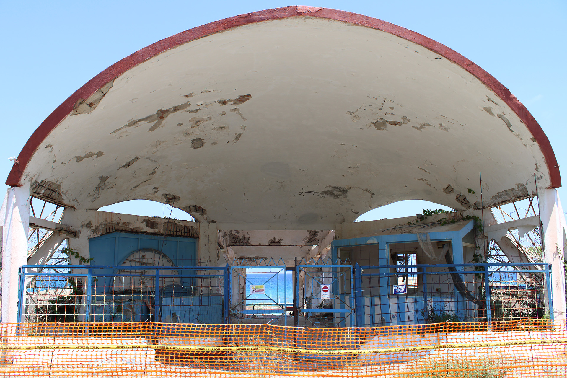 Ingresso al lido al 2024