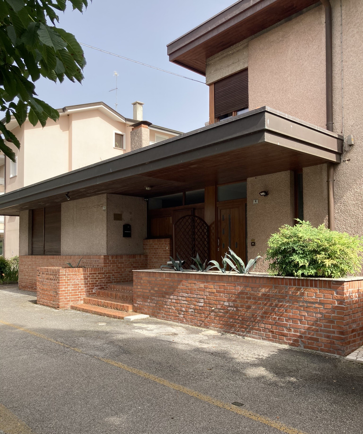 Dettaglio del fronte principale