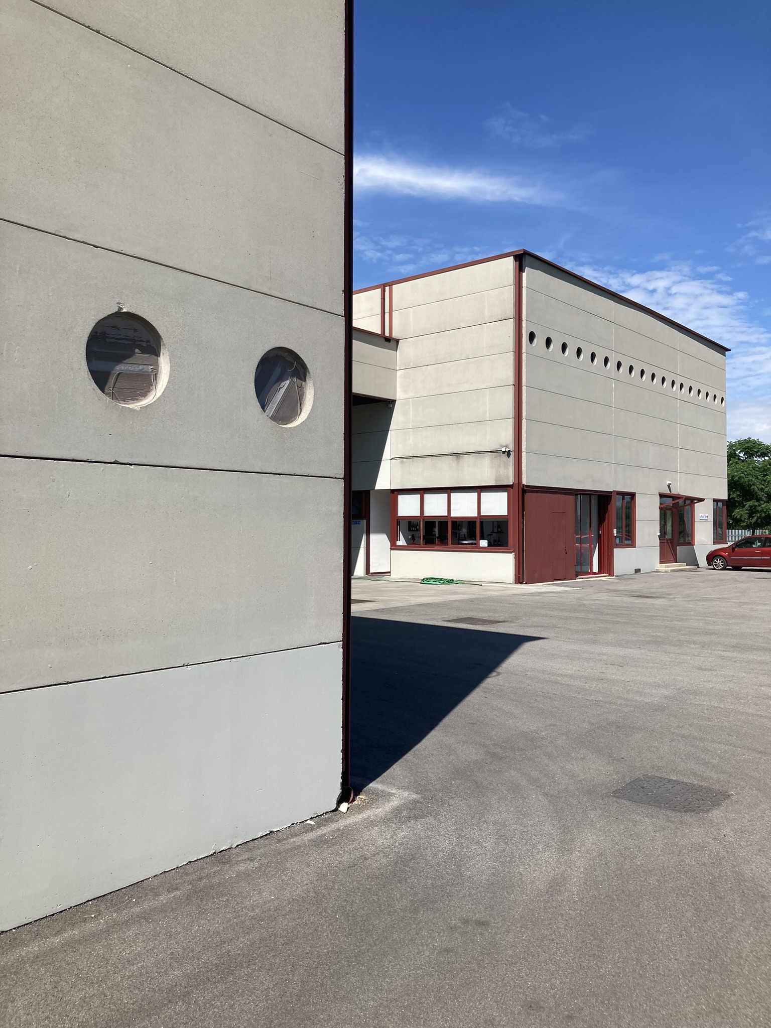 Scorcio del fronte d'ingresso