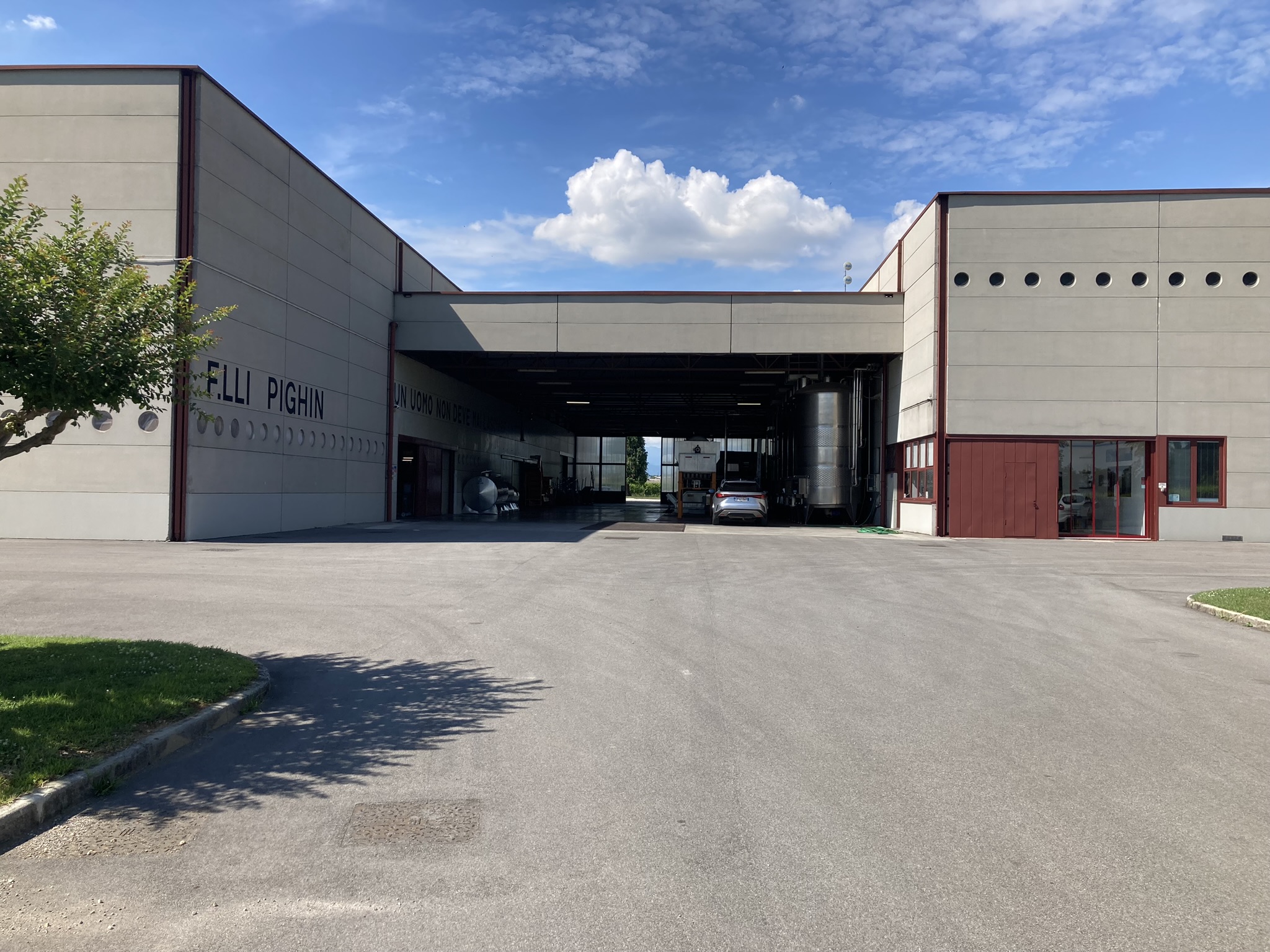 Il fronte d'ingresso