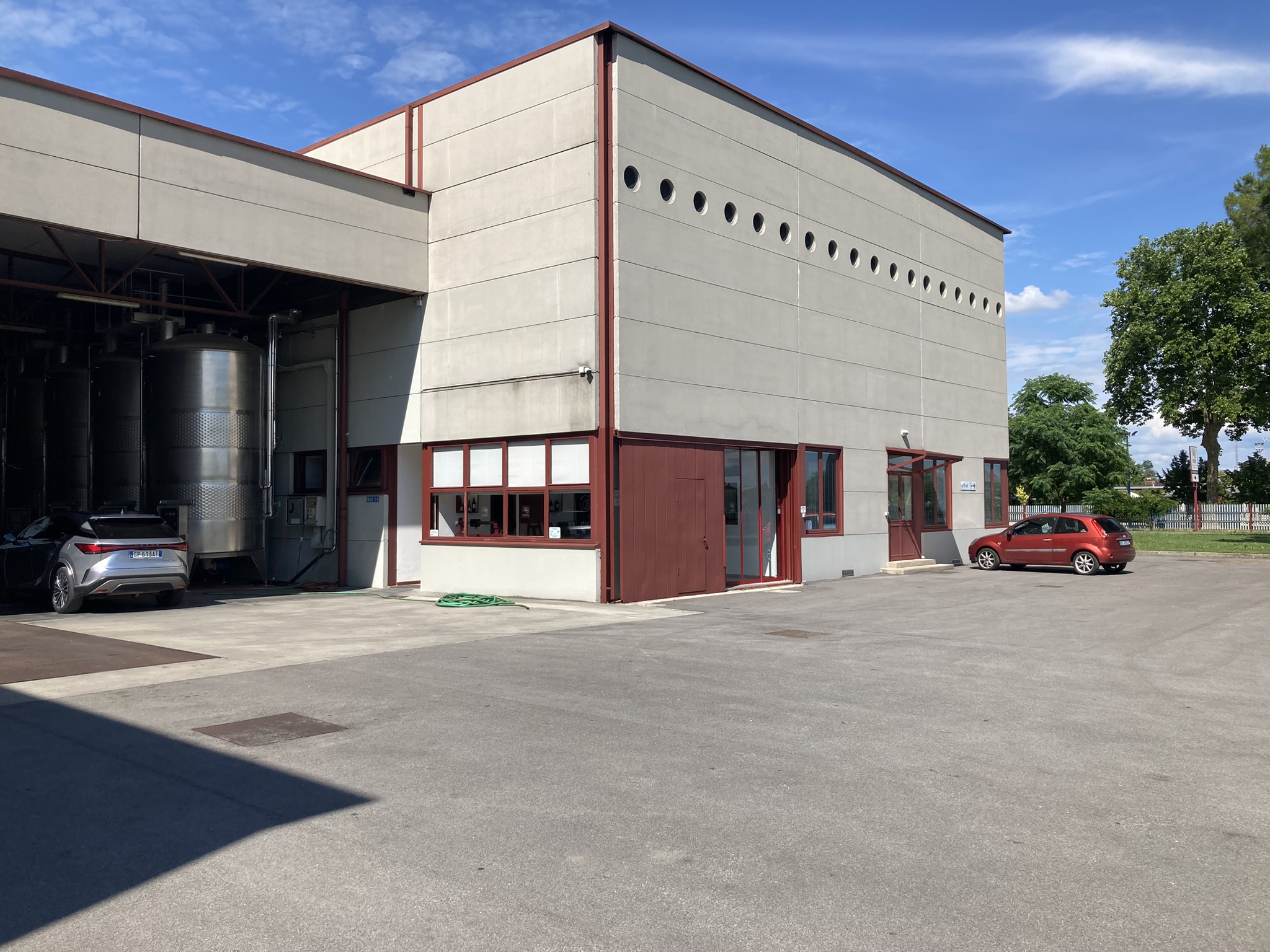 La testata d'ingresso