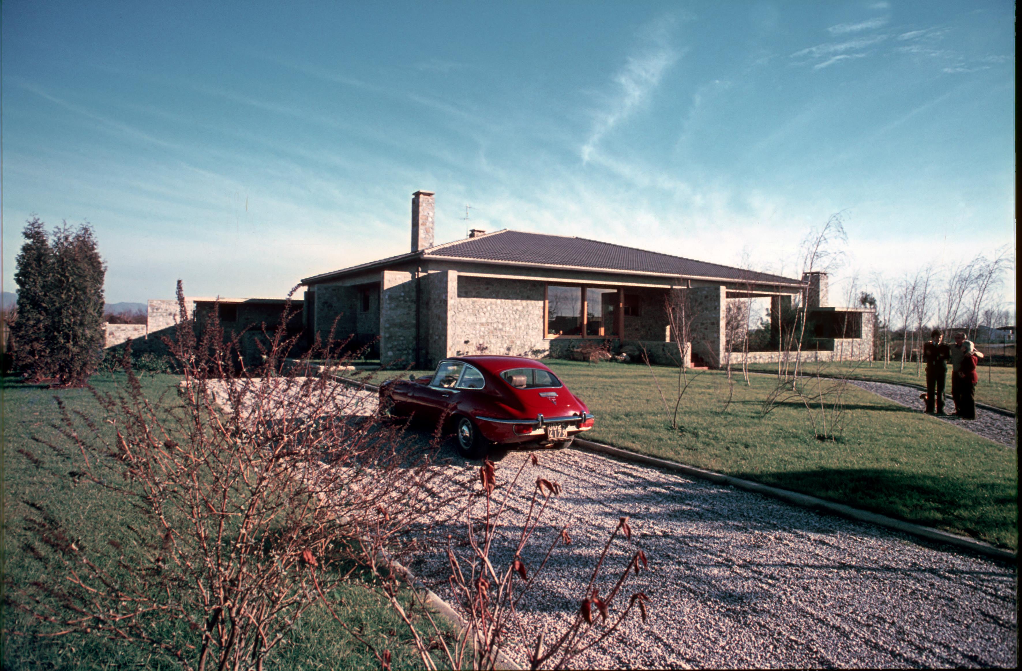 Vista d'insieme in una foto d'epoca