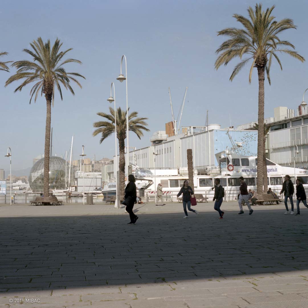 Vista da Calata Falcone e Borsellino