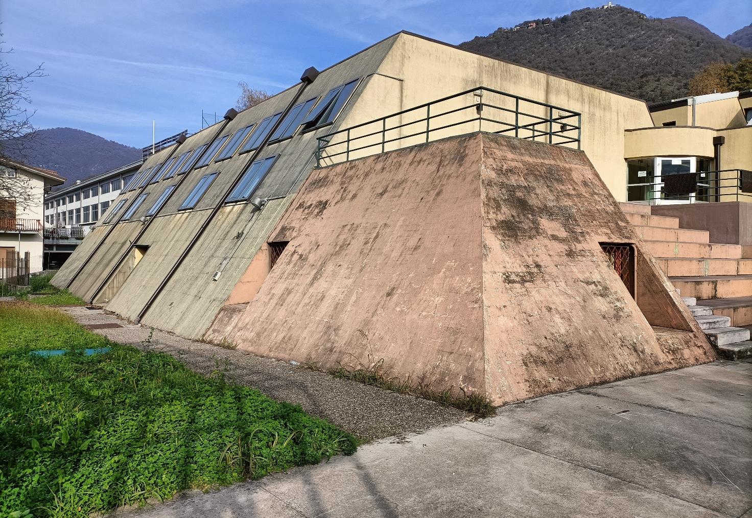 Vista del teatro all'aperto