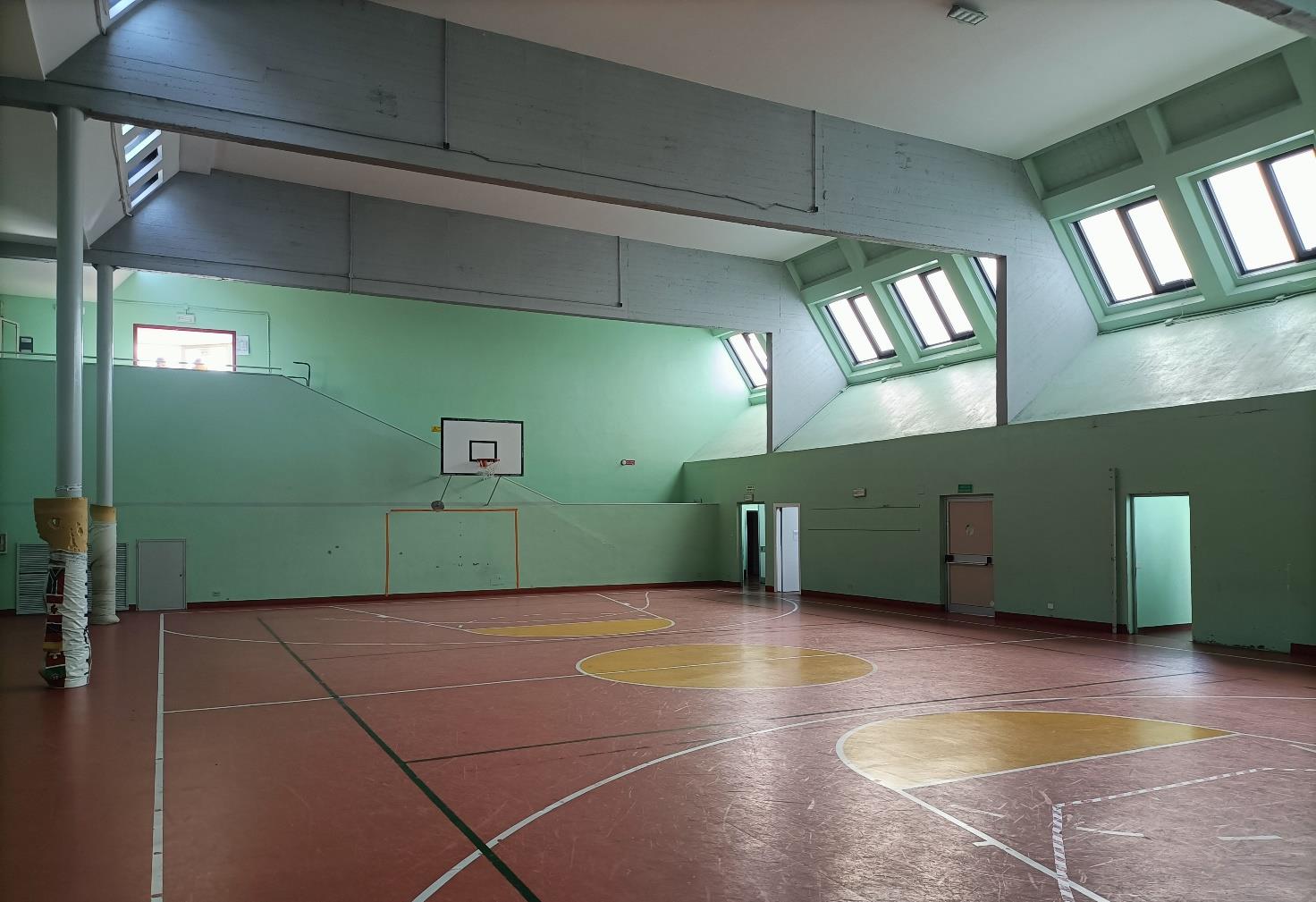 Vista della palestra