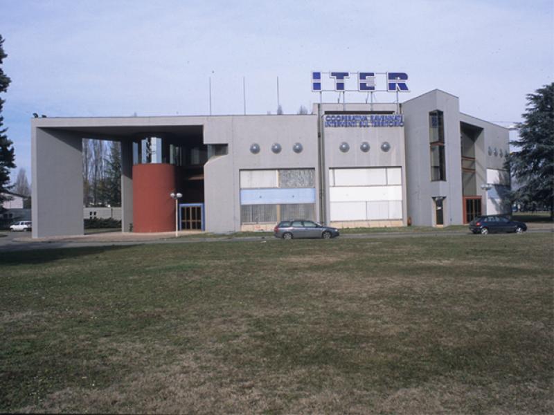 Prospetto principale della Sede Operativa e Amministrativa di ITER