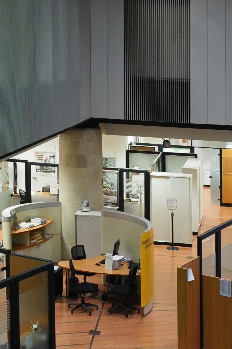 dettaglio degli ambienti al pianoterra