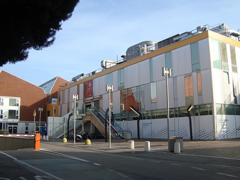 Veduta Nord- Ovest del prospetto posteriore