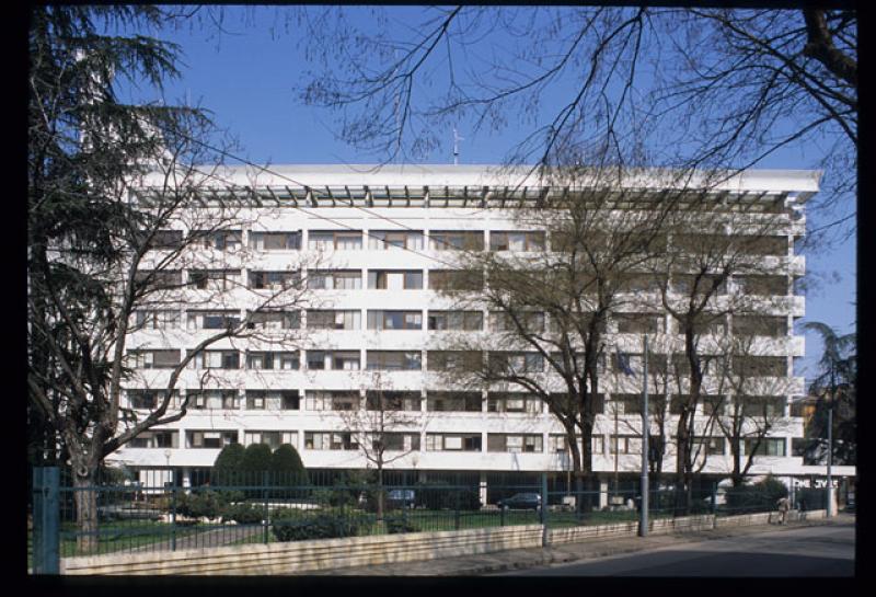 Vista dell’esterno dell’edificio
