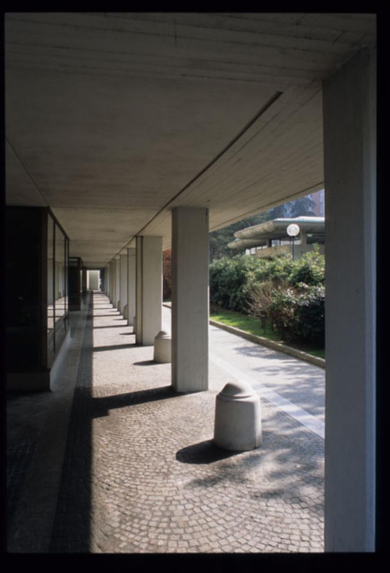 Vista del portico