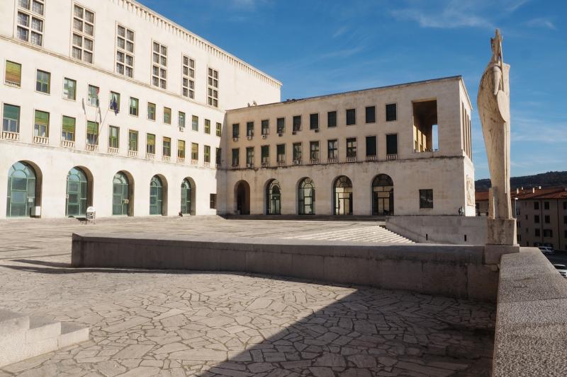 dettaglio della platea d'accesso