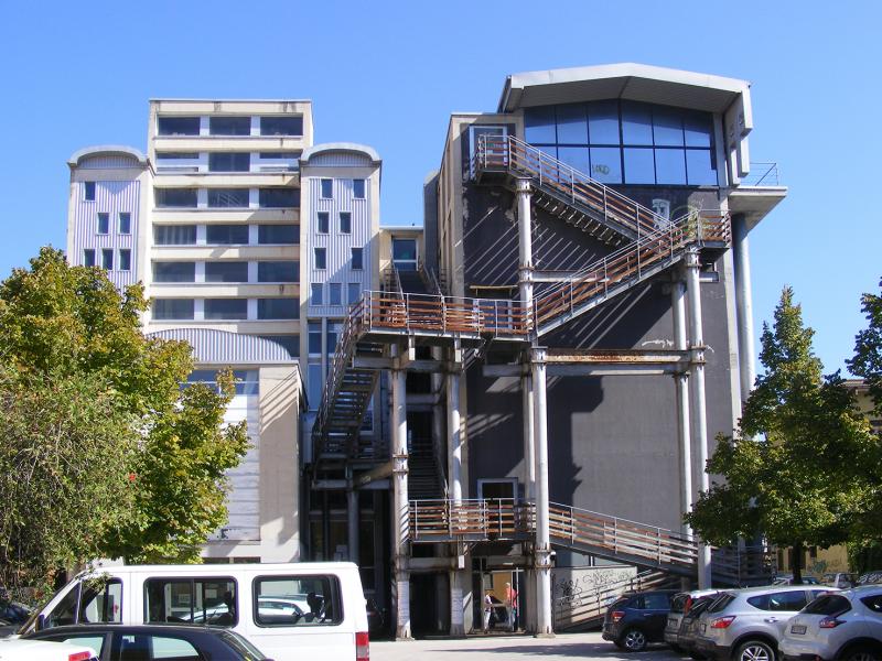 Vista dalla piazza interna