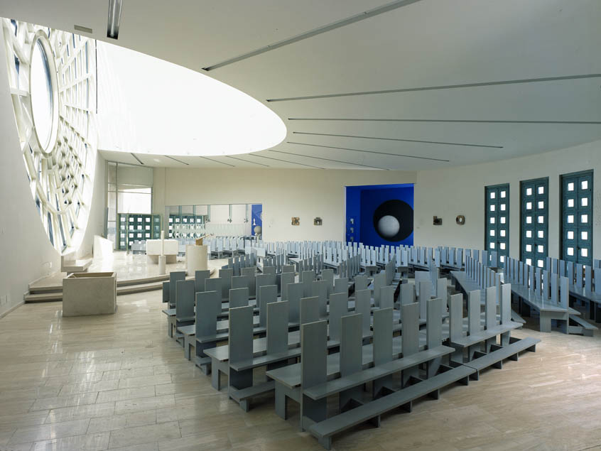 Vista interna dell'aula