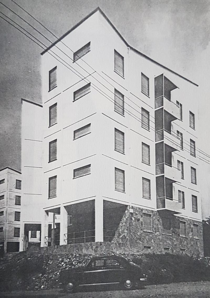 Vista esterna del complesso residenziale