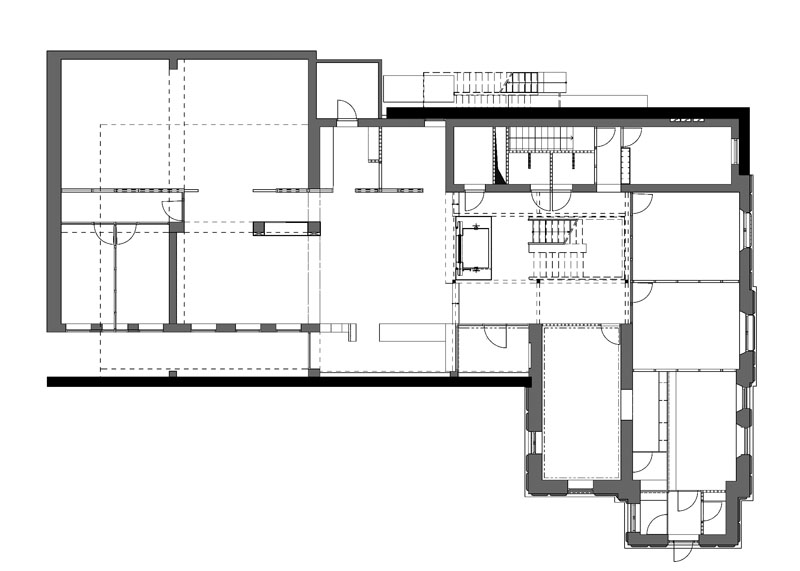 Pianta del piano terra