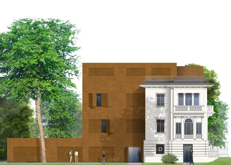 Prospetto del fronte principale 