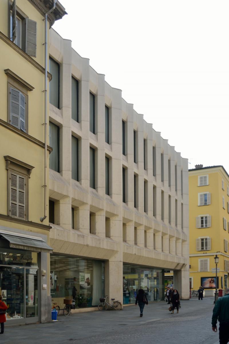 Prospetto su via Cavour