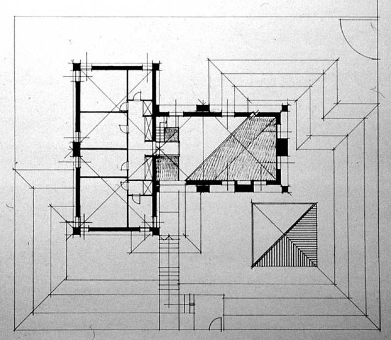 Pianta del piano primo