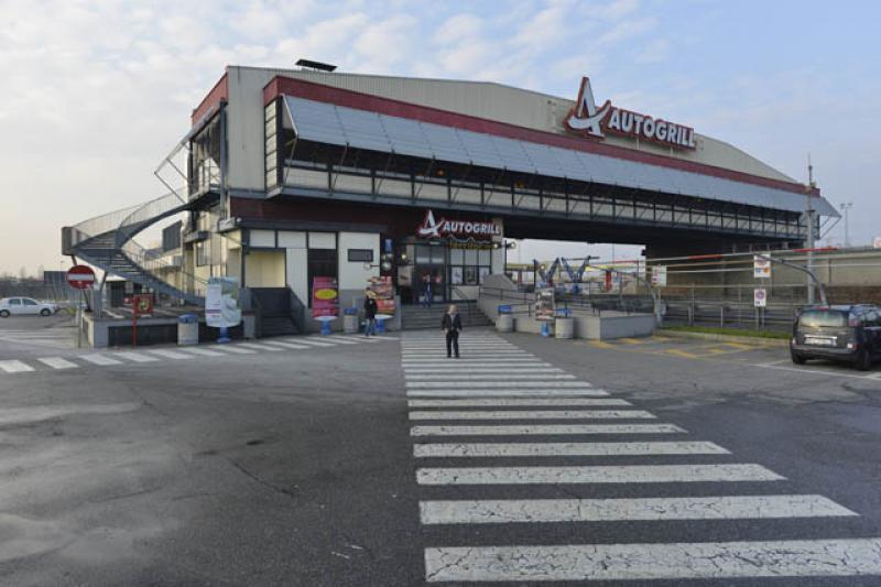 Vista dell'Autogrill
