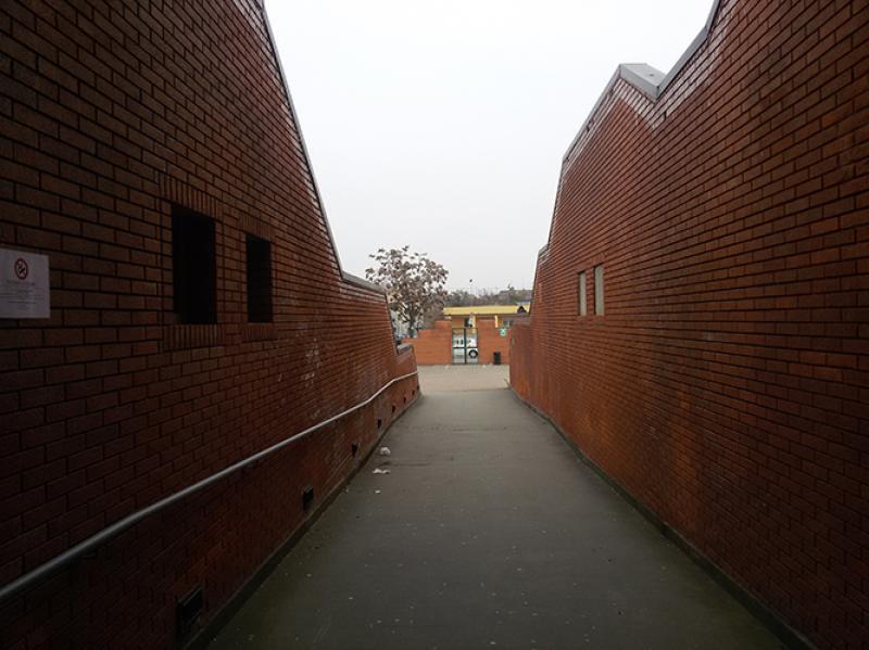 Vista tra le scalinate munumentali (2015)