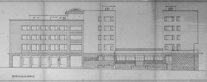prospetto via Garibaldi (1950)