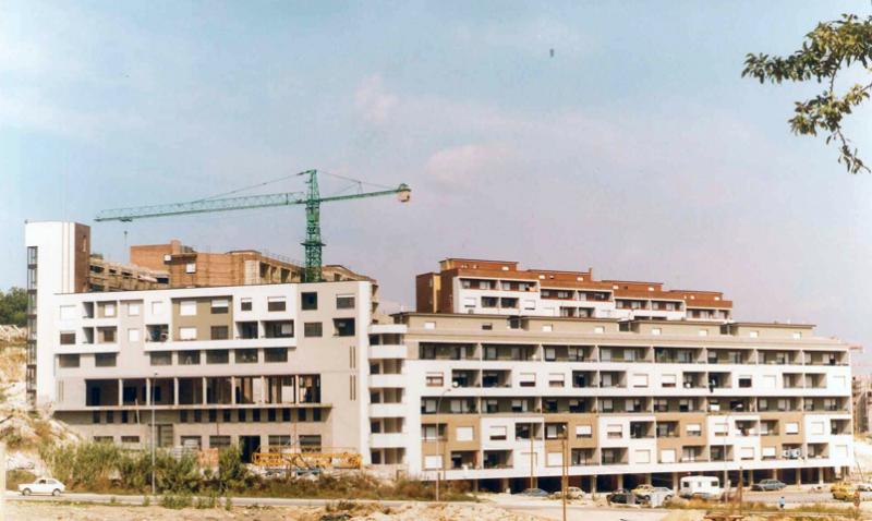 veduta da via Puglia (1977)