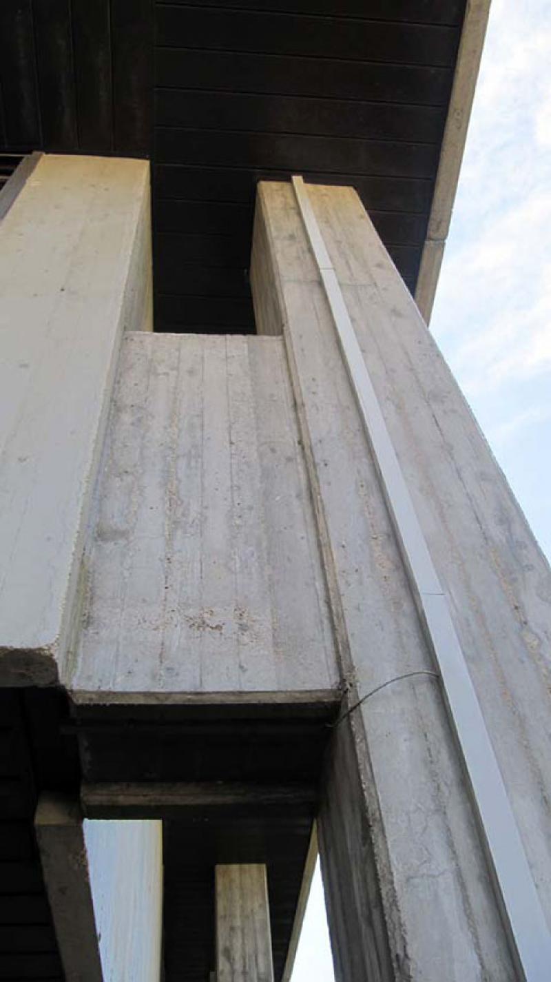 Particolare fronte nord