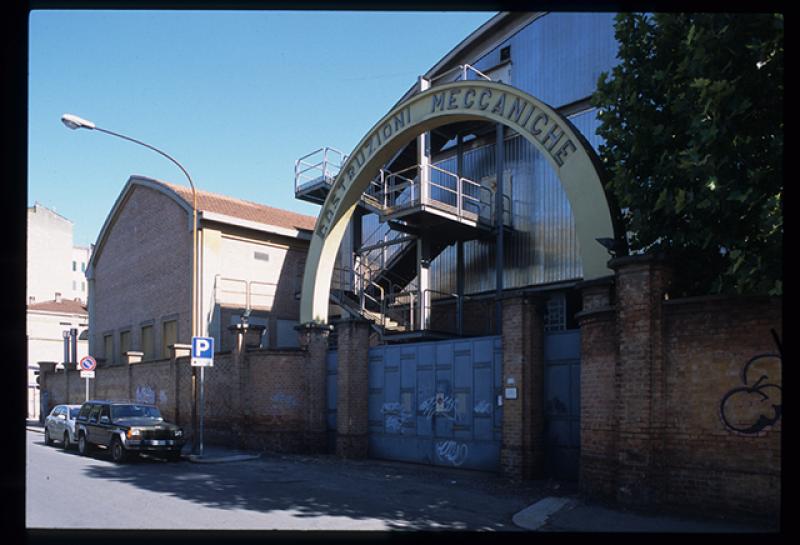 Veduta prospettica dell’ingresso su via Palermo