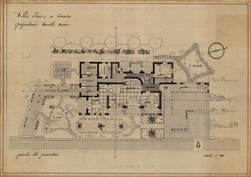 Progetto, pianta piano terra 