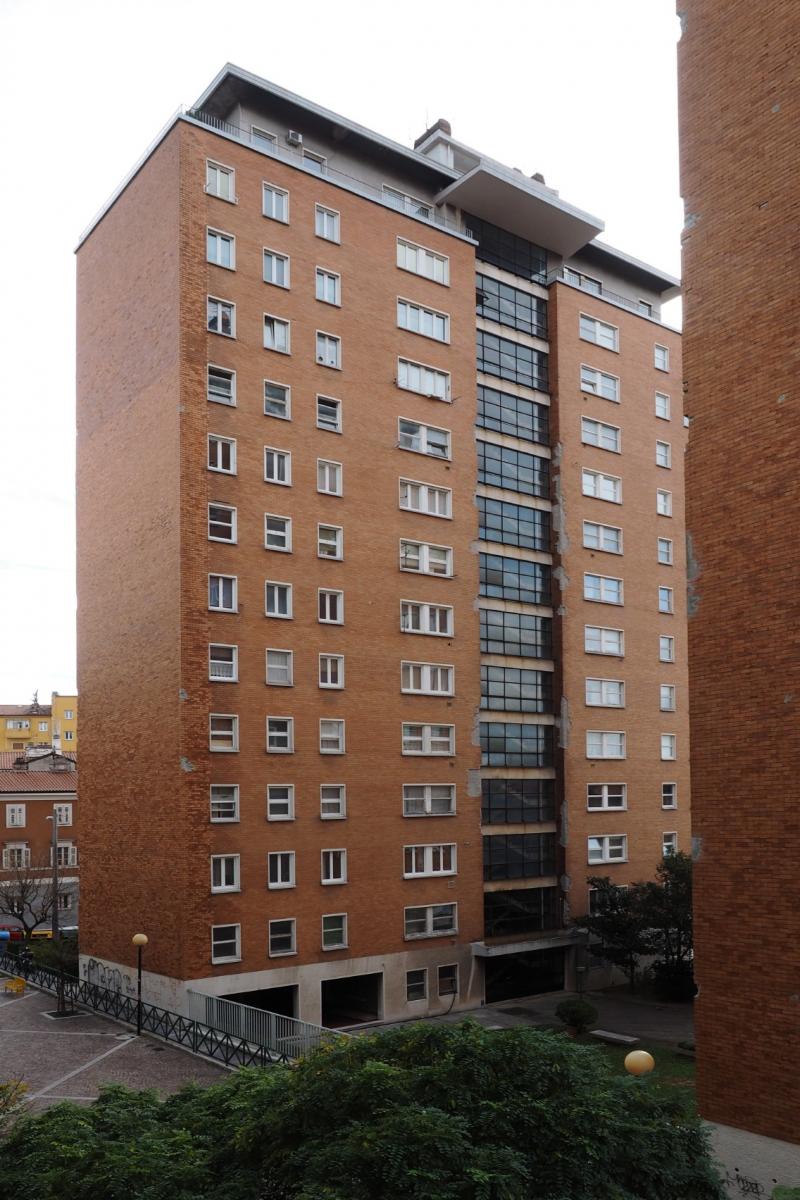 veduta del corpo di fabbrica nord