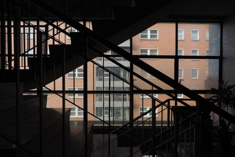 dettaglio del corpo scale