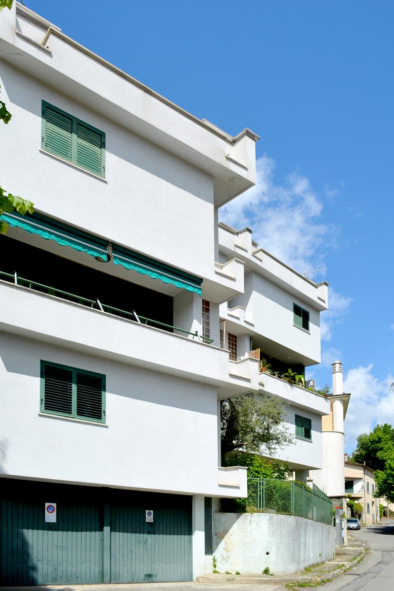 Profilo principale abitazioni a valle