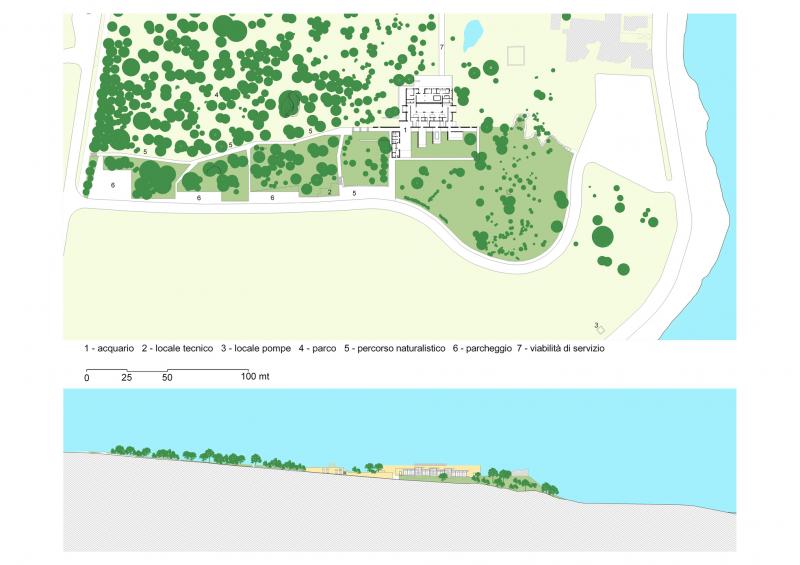 Acquario _ progetto - planimetria
