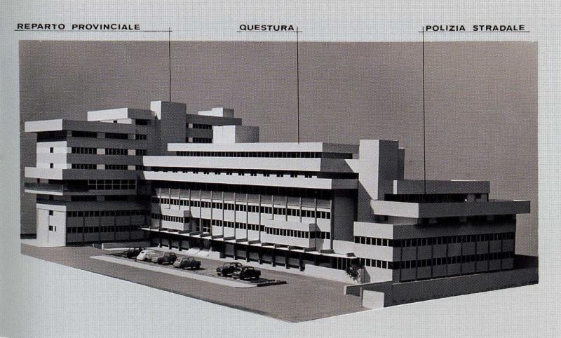 Rappresentazione 3d complesso Questura