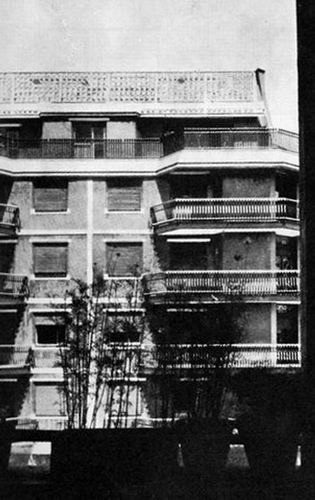 Vista prospetto posteriore