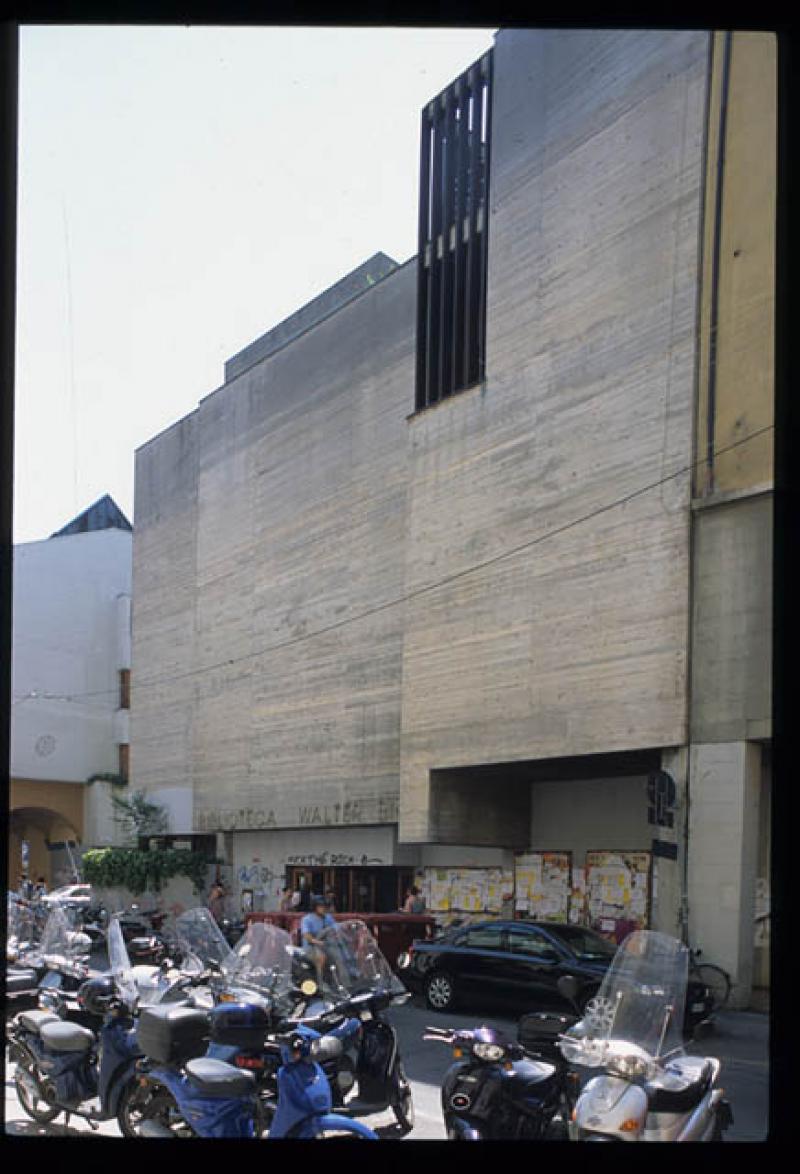 Vista Nord-Ovest del prospetto frontale