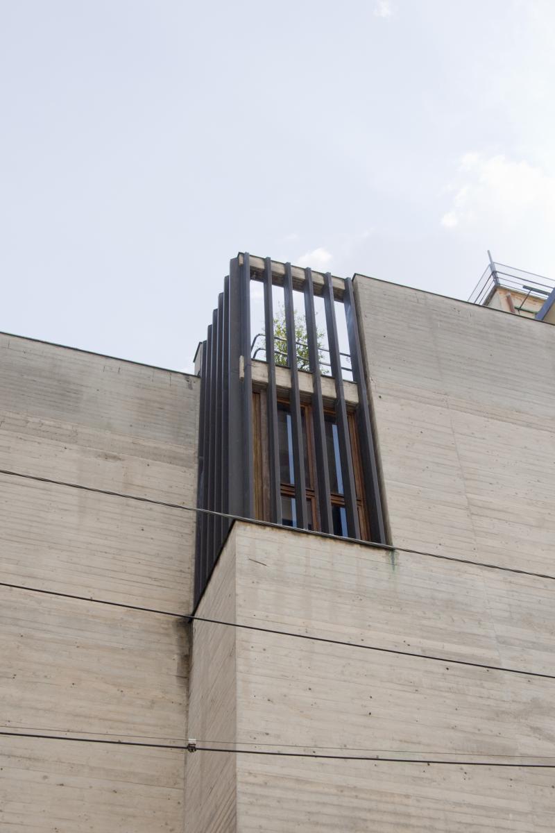 Vista prospettica da via delle Belle Arti